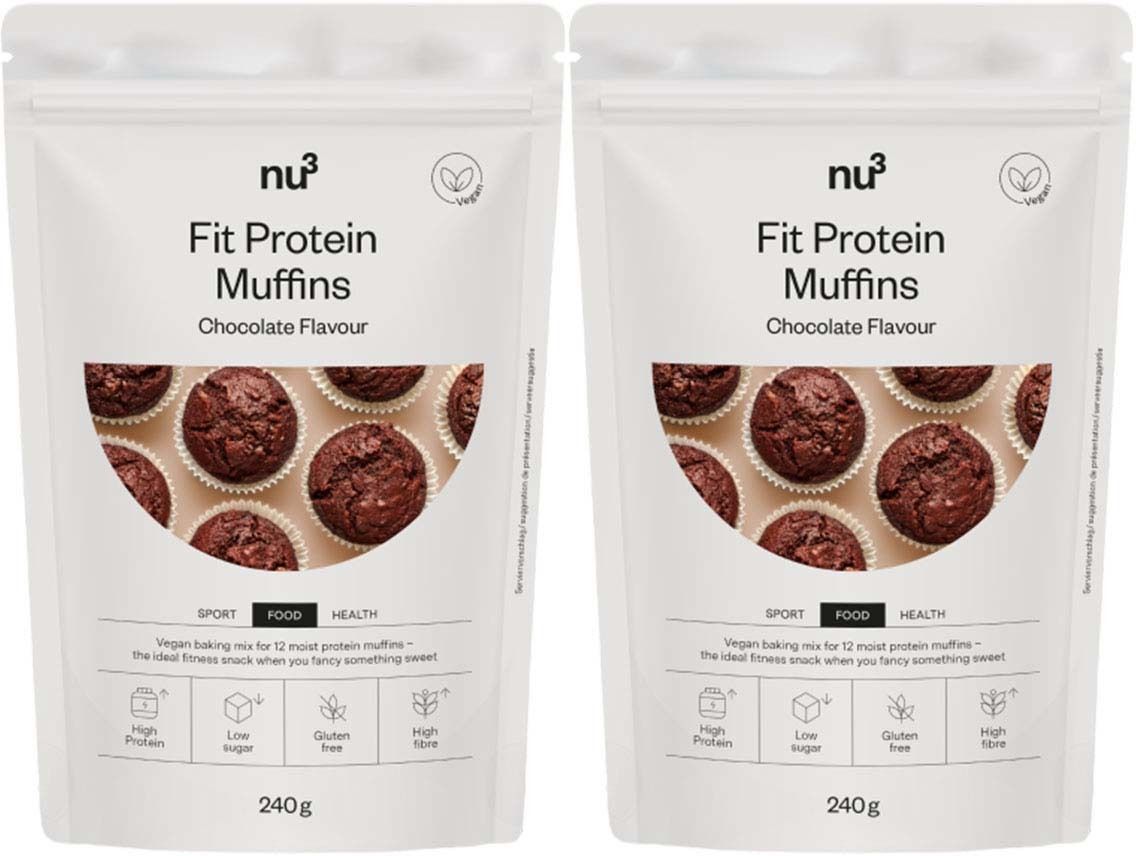 nu3 Low Carb Muffins Schoko x2 2x240 g Pulver