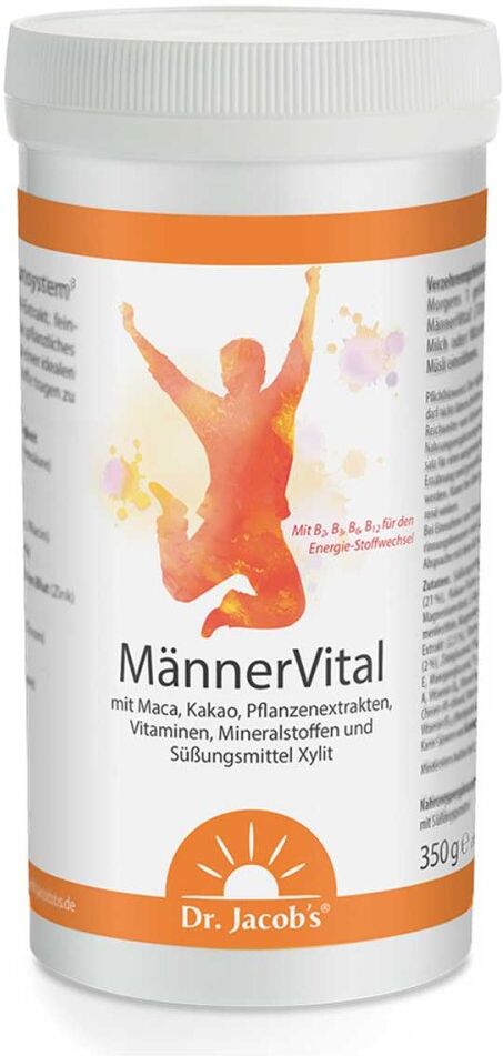Dr. Jacob's MännerVital mit Maca, Arginin & 17 Vitalstoffen 350g