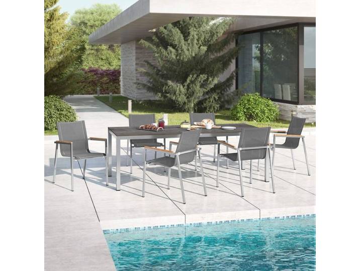 OUTLIV. Rimini Gartenmöbel-Set L (6 Plätze) Tisch 220x100cm