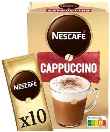 nescafe Nescafé - Cappucino Löslicher Kaffee - 10 Sticks - MaxiCoffee