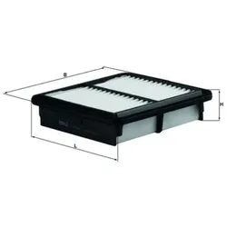 Luftfilter MAHLE LX 2973