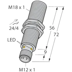 Turck Sensor BI5NF-EM1 #1615000
