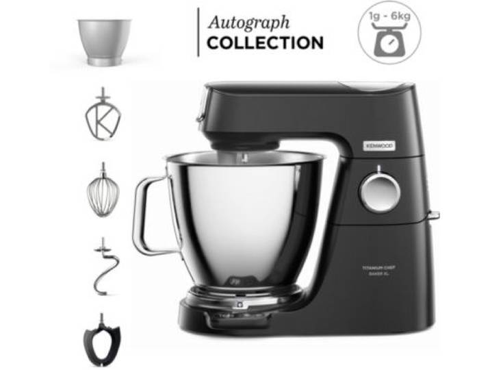 Kenwood - Robot Pâtissier Titanium Chefbaker Autograph Kvl85.004bk