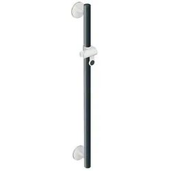 Hewi System 800 K Brausehalterstange 950.33.1009992 Außenmaß 600 mm, anthrazitgrau, reinweiß