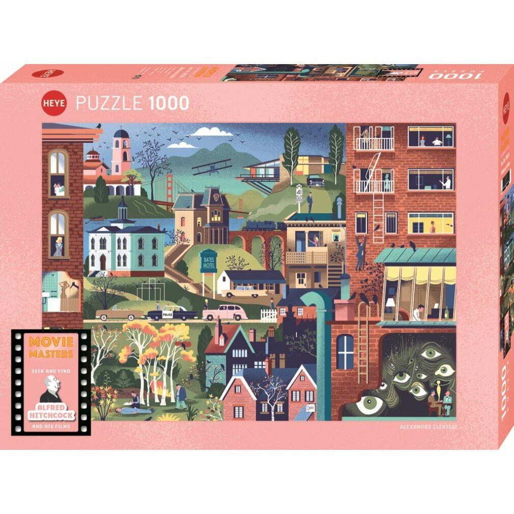 Heye Puzzle Alfred Hitchcock-films