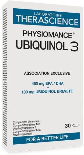 Therascience Physiomance Ubiquinol 3 30 Capsules