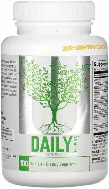 Universal Nutrition DAILY FORMULA 100 Tabs
