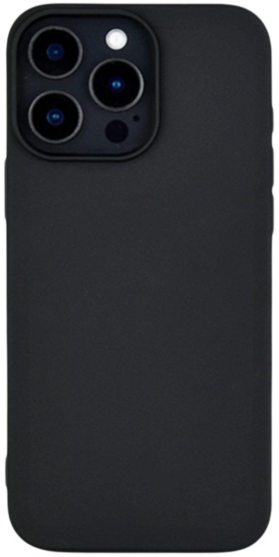 JT Berlin BackCase Pankow Soft Apple iPhone 16 Pro Max schwarz