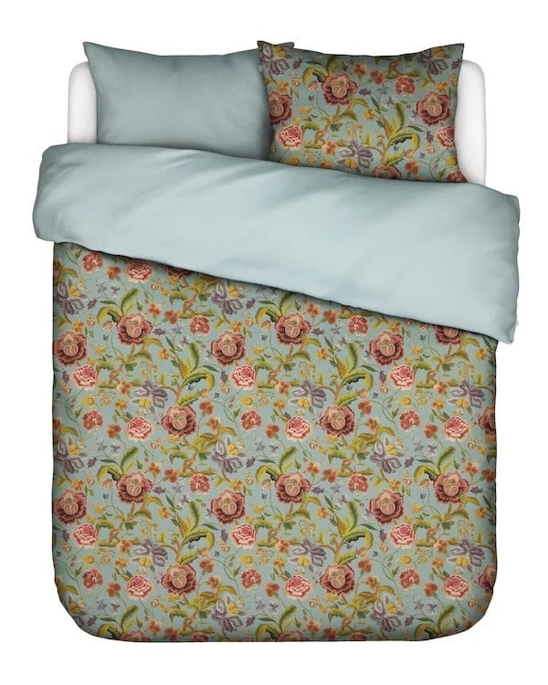 Essenza Roselina dekbedovertrek Surf green
