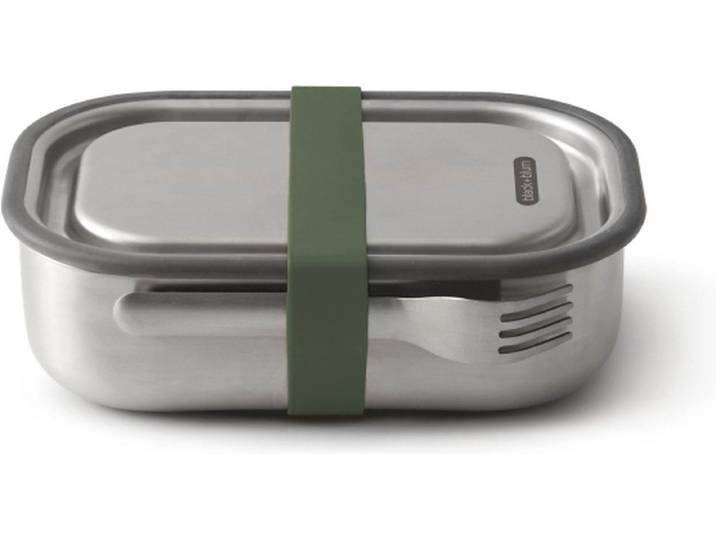 Black+Blum RVS Lunchbox - 1 Ltr - Groen