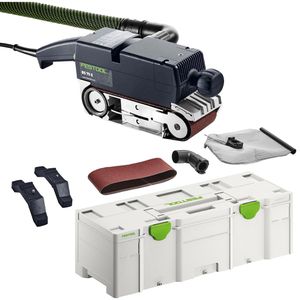 Festool Bandschleifer BS 75 E-Plus, Netzbetrieb, 1010 W, stationäre Einrichtung & Koffer, 75 x 135 mm
