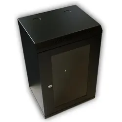 Datacom 10" rack jednodÃ­lnÃ1⁄2 9U/280 ÄernÃ1⁄2 Skl.dv. (9 HE, 10 Zoll Rack), Serverschrank, Schwarz