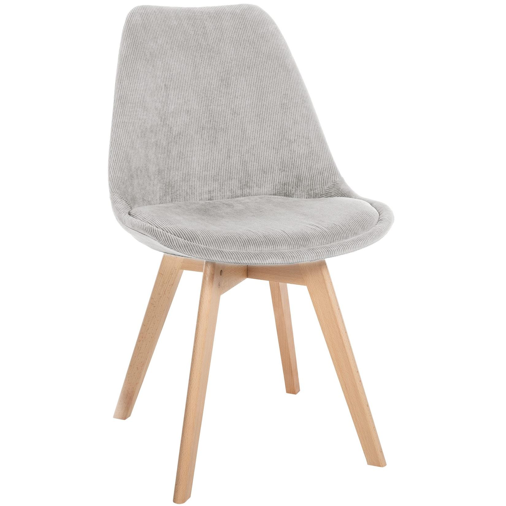 CLP Stuhl Linares Cord Farbe: beige, Material: Cord