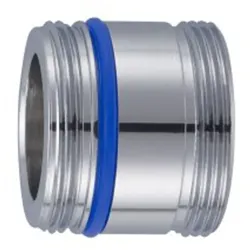 Neoperl Reduziernippel 50505194 Messing verchromt, M 21,5x1xM 22x1, zu Cachè JR