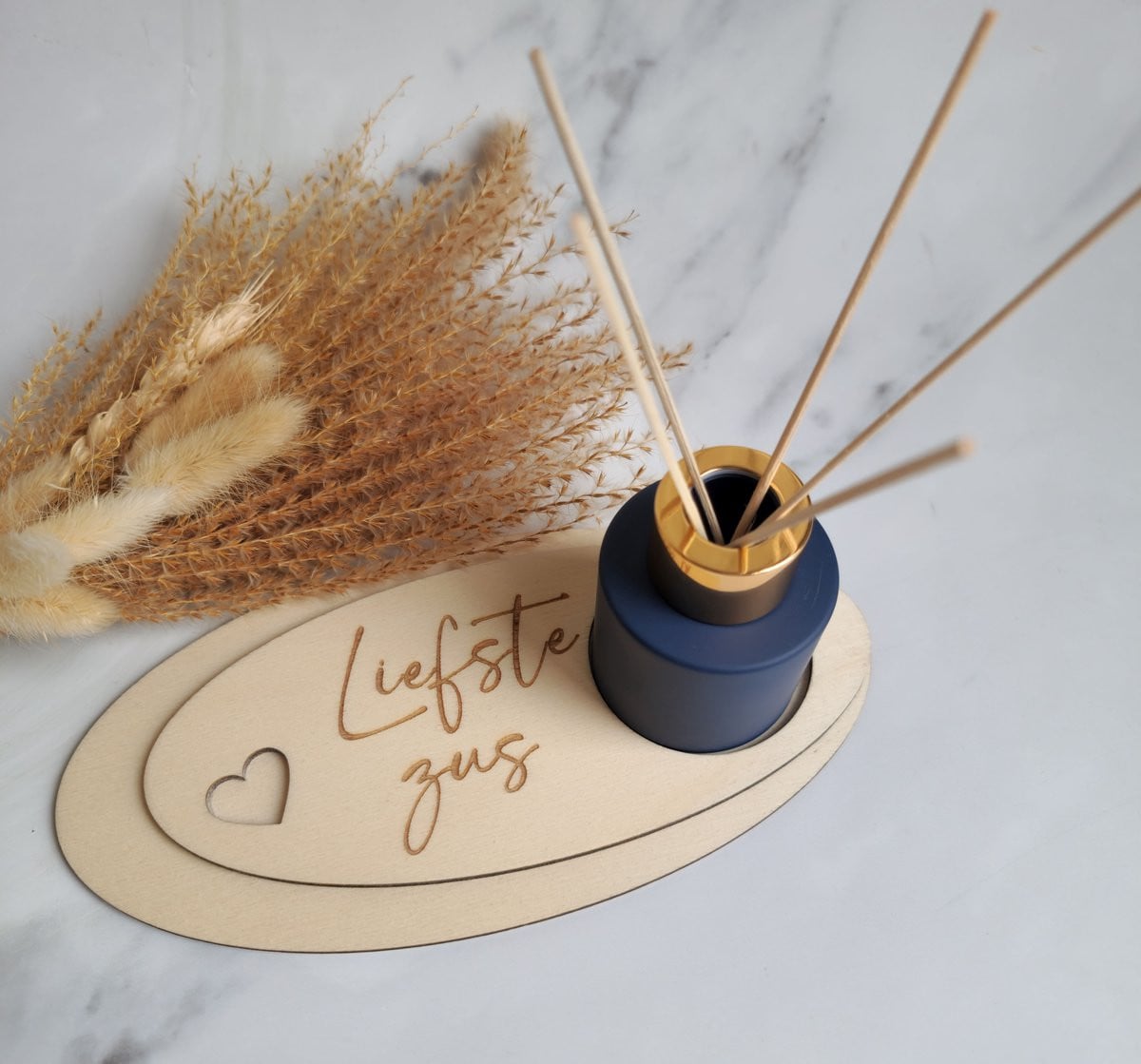Huisparfum Liefste Zus Geurstokjes Magnolia Marineblauw