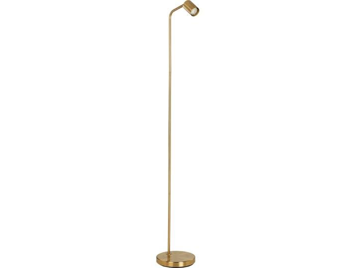 Lampe sur pied EGLO Rigomagno\, lampe de salon avec projecteur orientable\, lampe sur pied en métal finition laiton brossé\, lampe de lecture avec culot GU10\, 151 cm