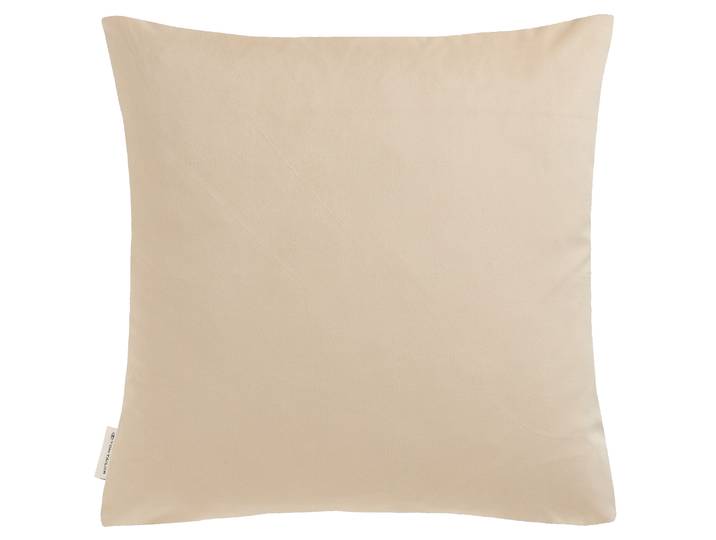 Dekokissen TOM TAILOR HOME Organical , gelb (zitrone, gemustert), B:45cm L:45cm, Mischgewebe, Dekokissen_Sitzkissen_Kissenhüllen, Dekokissen, bestickt