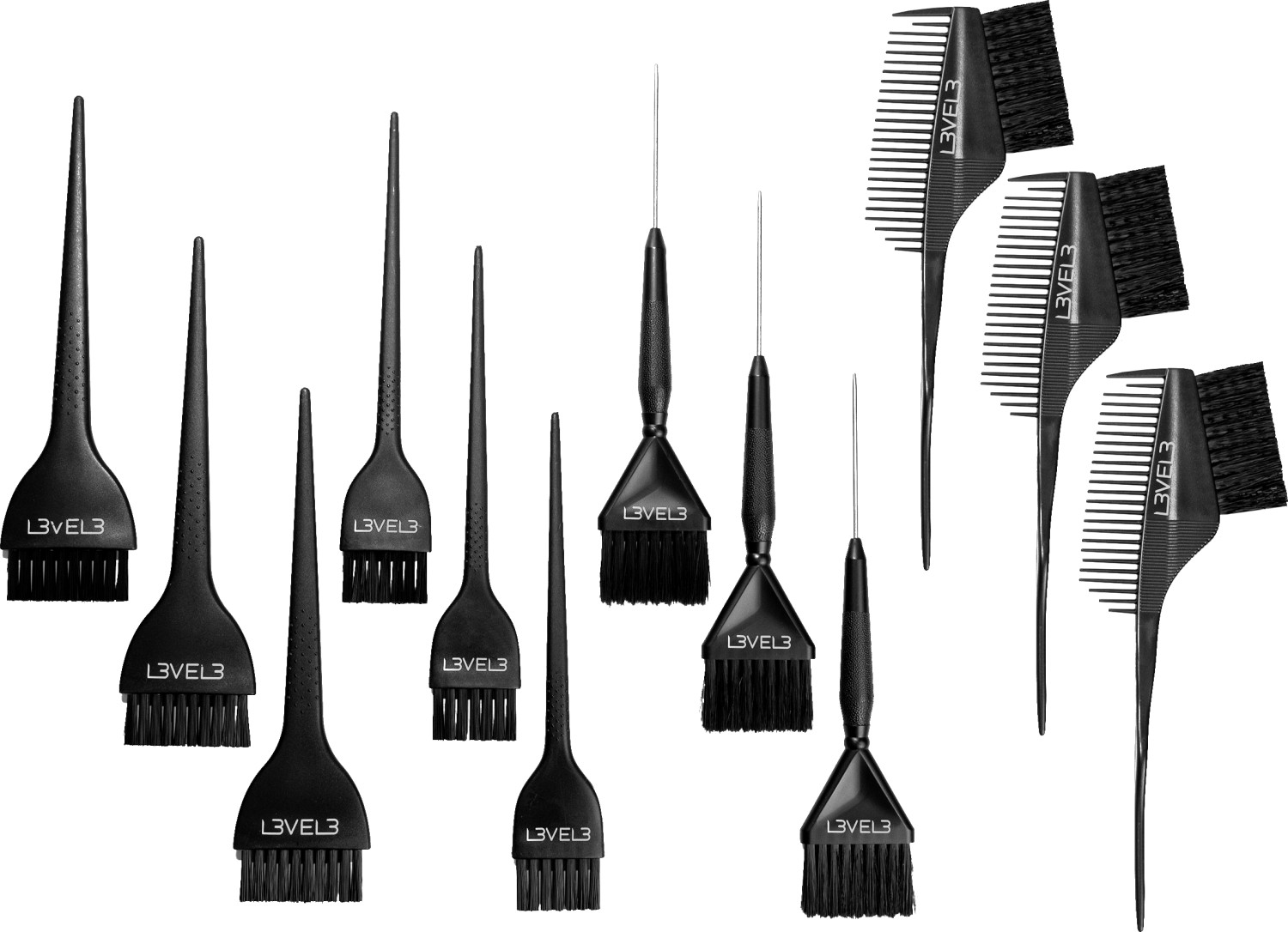 L3VEL3 Farbpinselset 12er-Pack LV30193