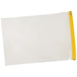 10 EICHNER Planschutztaschen A3 transparent/gelb