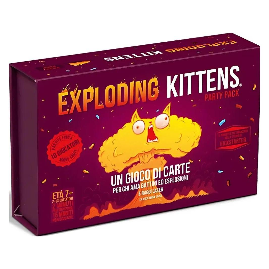 Asmodée Asmodee Explodierende Kätzchen Party Pack (Italienisch, 2 - 10 Spieler) (GTAV1733)
