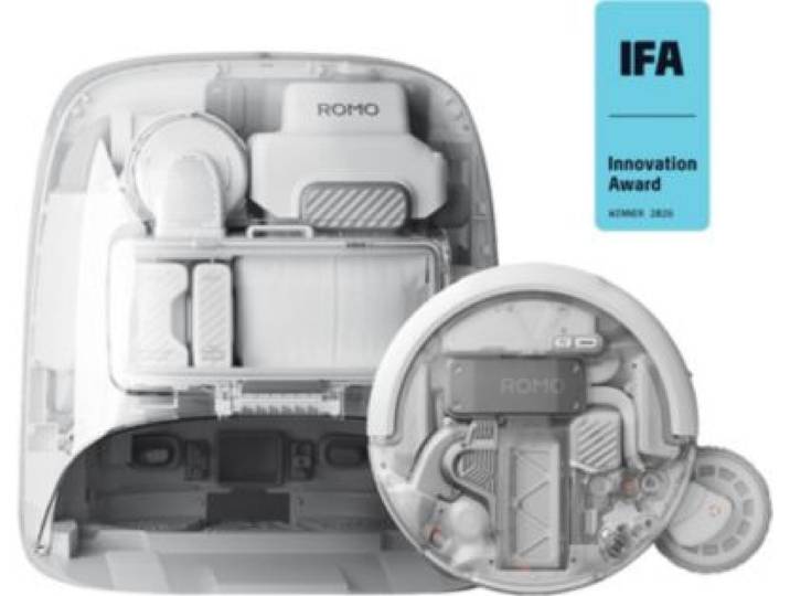 Dji - Robot Aspirateur Laveur Romo P2