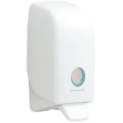 Seifenspender Kimberly Clark AQUARIUS Kassette 1 L Weiß Spender für Handreiniger