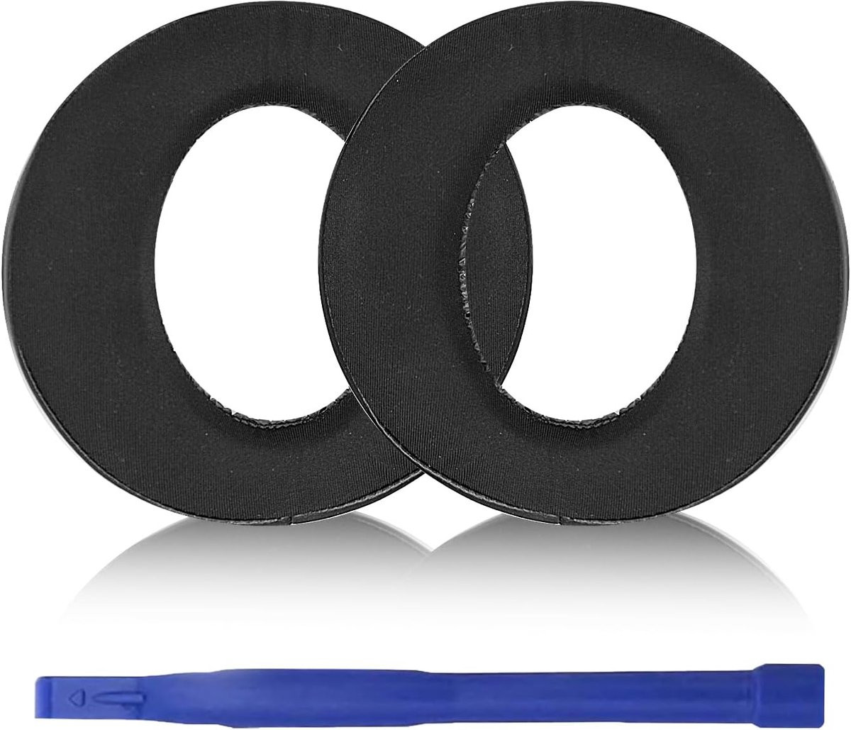 Aiivioll vervangende oorkussens voor Sony PlayStation PS5 hoofdtelefoon met cooling gel en traagschuim, zwart