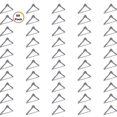 YBM Home Abs plastic Clothes/Suit Hangers, Perfect for Dresses Blouses&Pants,Shirts, Sweaters, Coat Set of 5