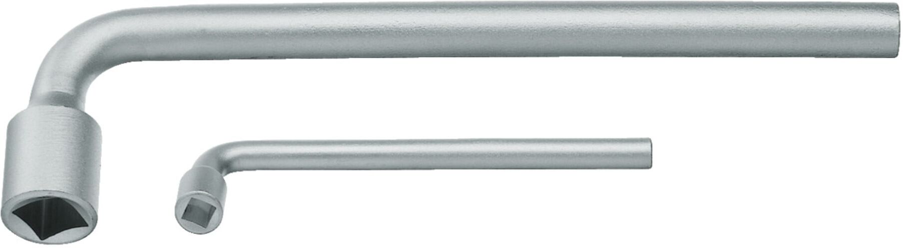 Gedore Steckschlüssel abgerundet, 8 mm, 4-kant, 150 mm lang, Werkzeug für Muttern Schrauben KFZ, 25 V 8, Stahl verchromt (6194770)
