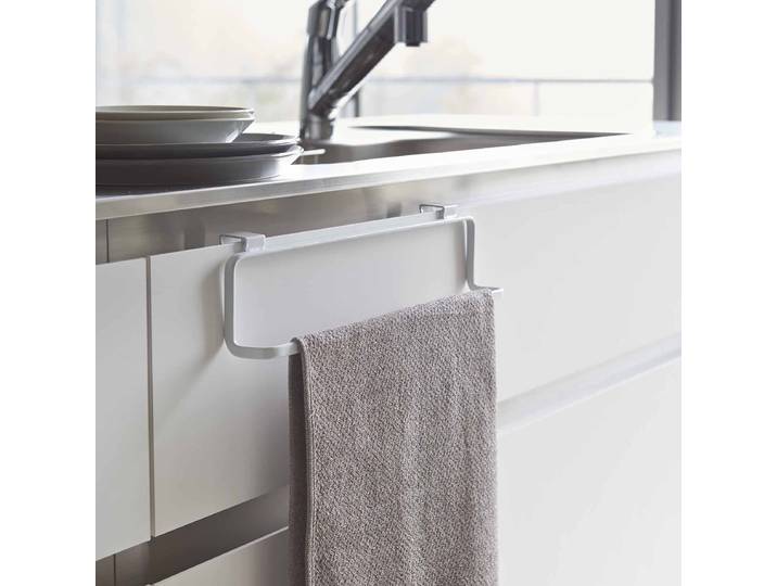 Porte-serviettes large Tower 30 x 8 x 7cm Blanc/Blanc