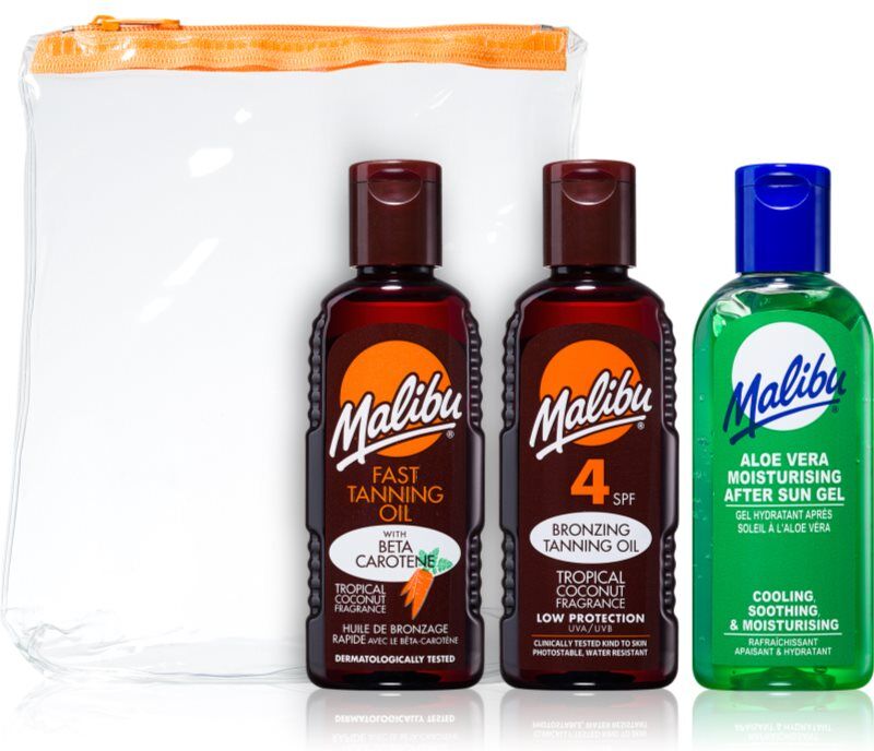 Malibu Travel Set coffret cadeau solaire
