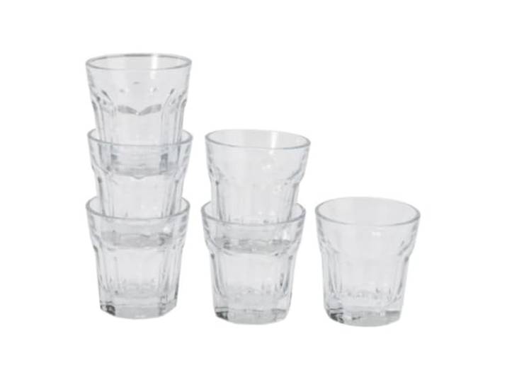 Ikea 2 X Ensemble De 6 Verres De 'Pokal' - Verres À Liqueur Ou Tasses Espresso - 5 Cl - 5 Cm De Haut - Compatible Lave-Vaisselle