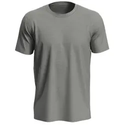 Stedman Unisex Lux T Graumelliert Baumwolle Medium