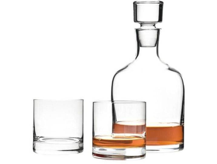 Whisky-Set Leonardo transparent Glas H 14 cm 0.38 l 3 Stk - Whisky-Set