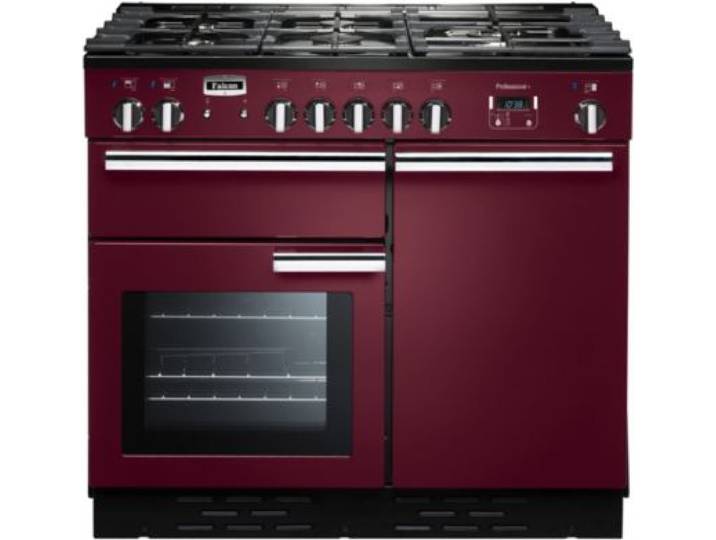 Falcon - Piano De Cuisson Gaz Professional + 100 Cm Rouge Airelle /Chr