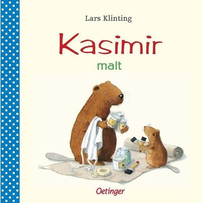 Kasimir malt, Gebundene Ausgabe von Lars Klinting, Verlag Friedrich Oetinger GmbH, 978-3-7891-6775-1