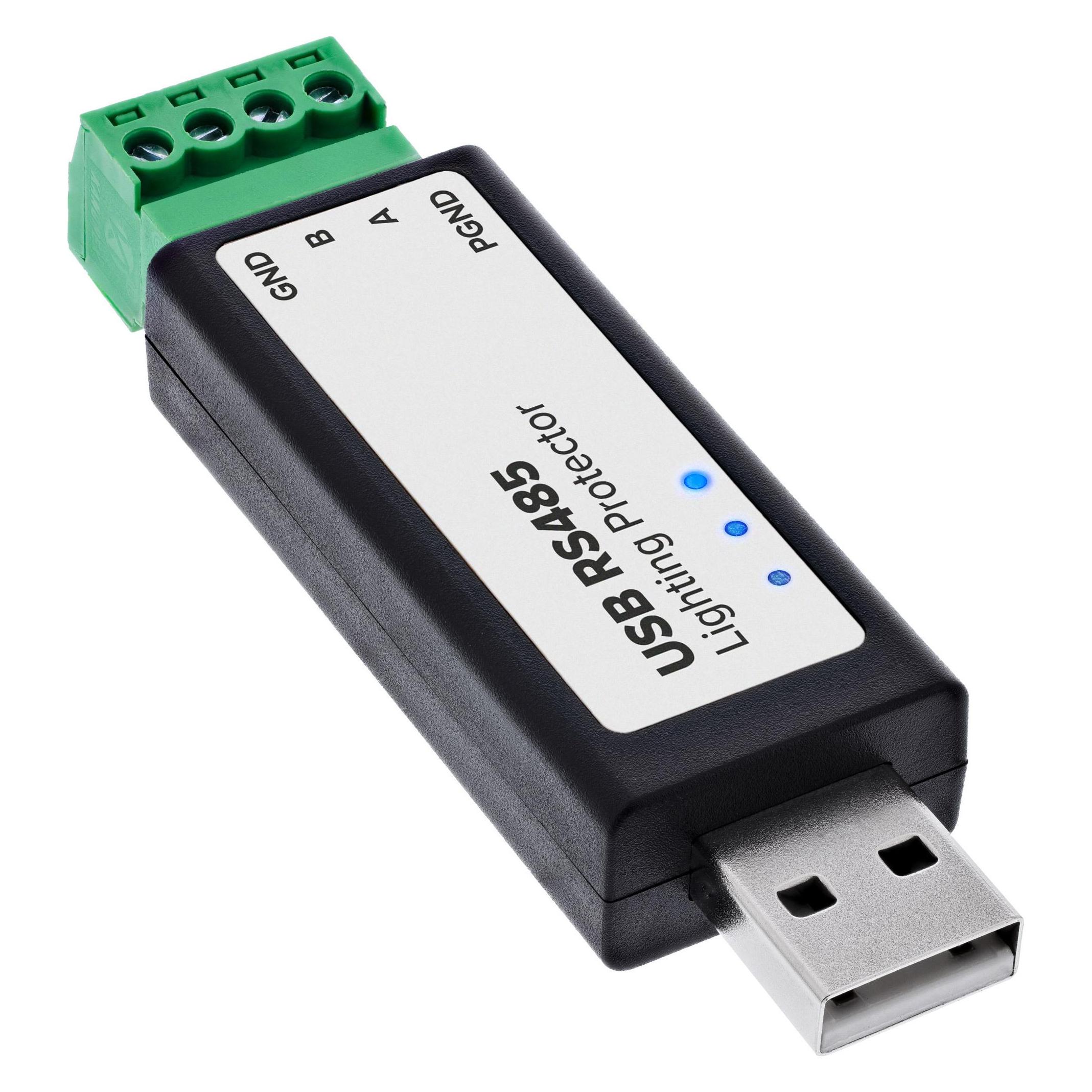 InLine USB zu Seriell RS485 Konverter mit Blitzschutz (33307E)