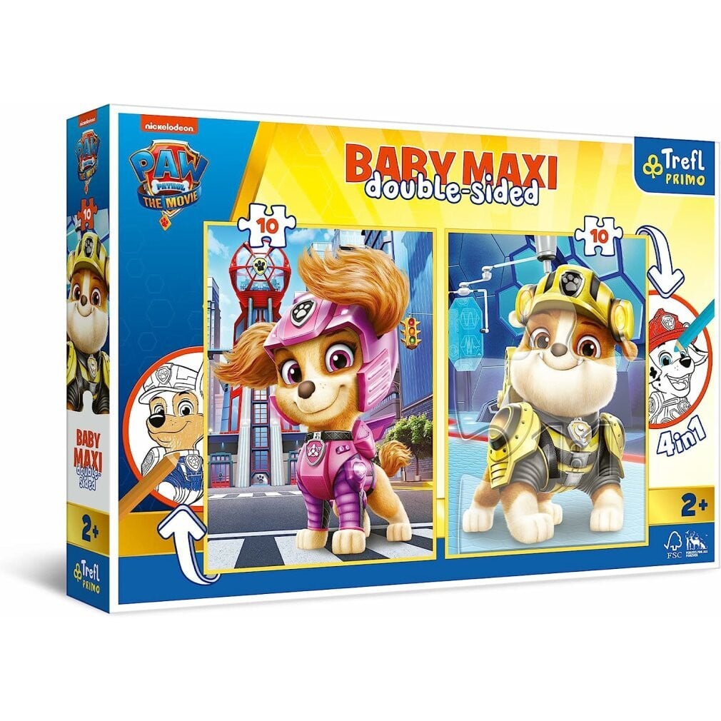 Trefl Paw Patrol Baby Maxi Puzzel 2x10