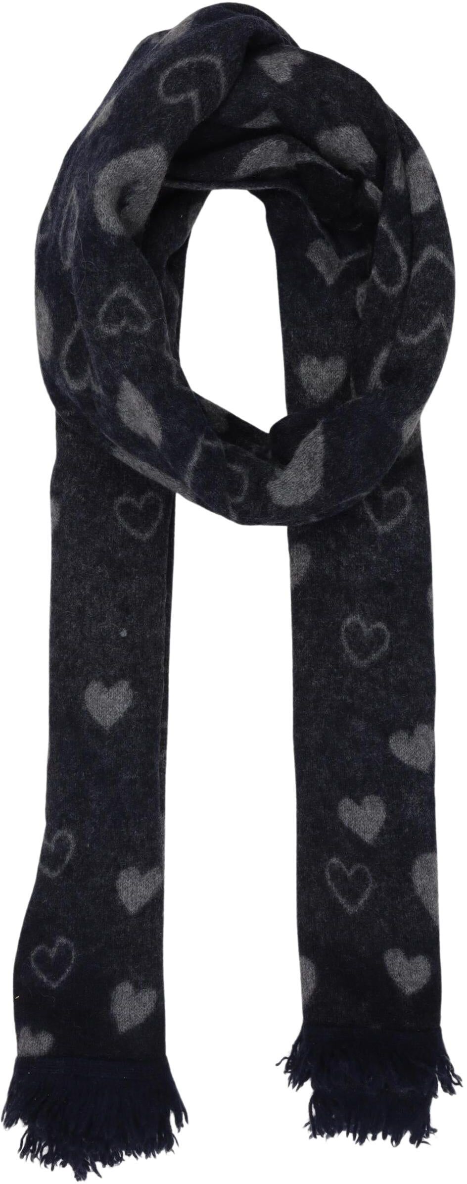 Repeat Damen Schal oder Tuch, Marineblau, Kaschmir - Second Hand