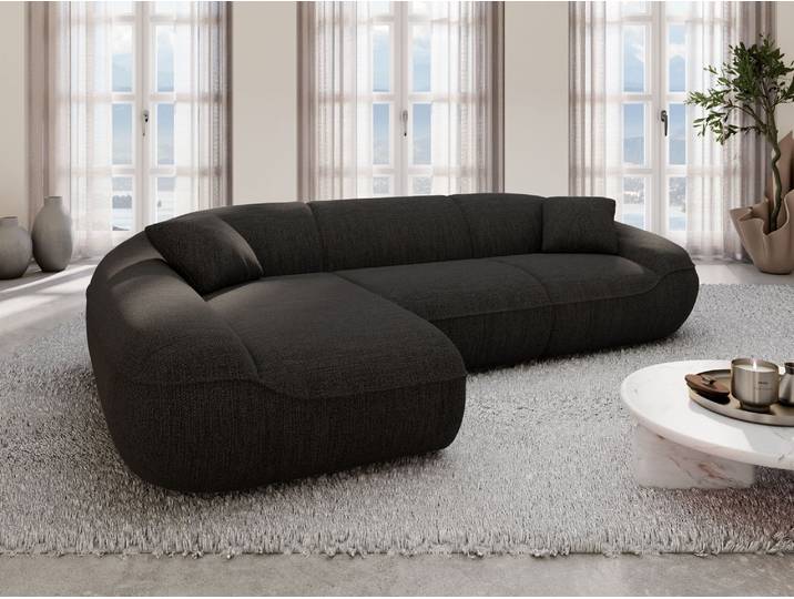 Ecksofa Solmare L-Form aus Stoff