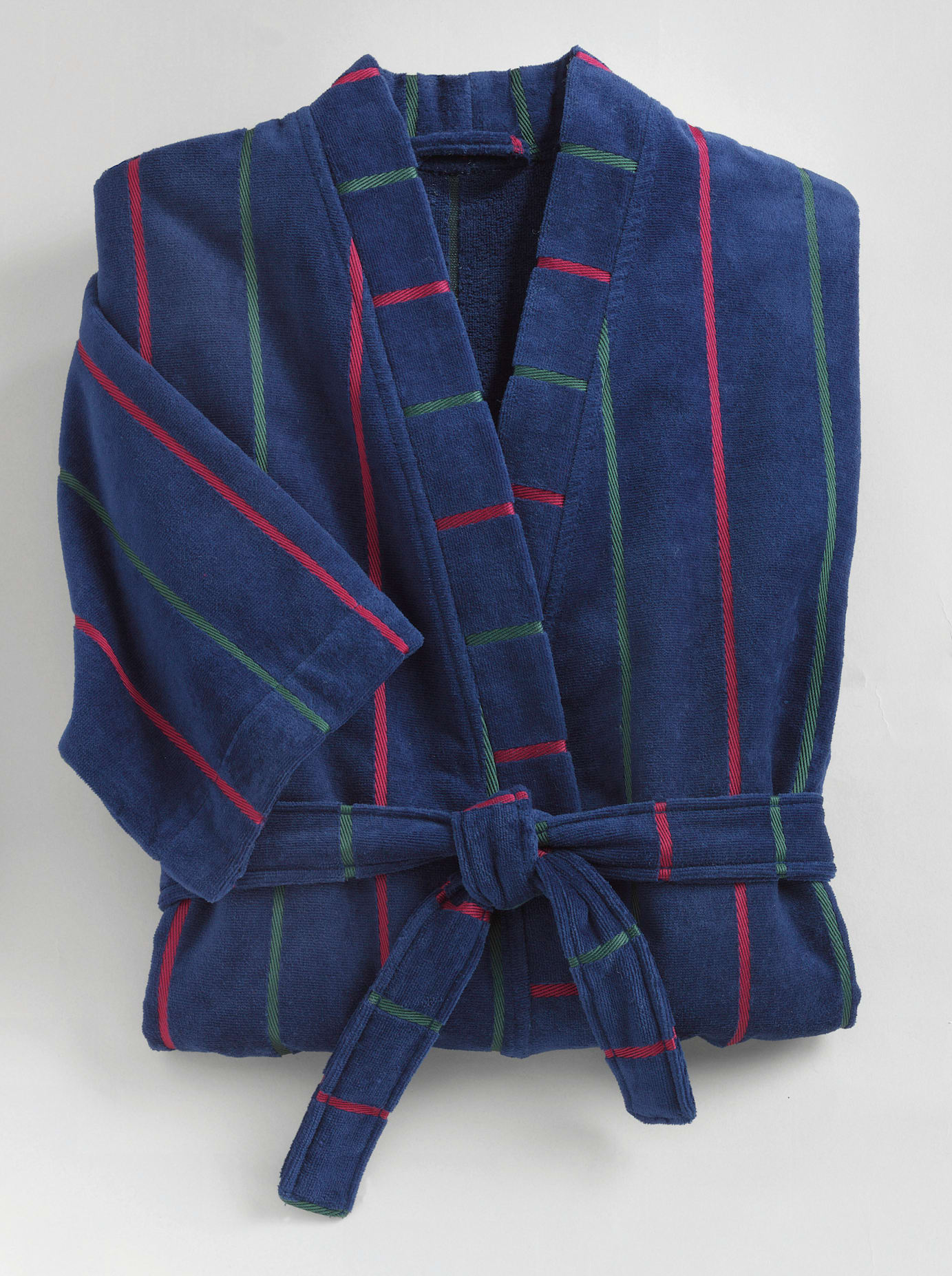 Bademantel WEWO FASHION Gr. 52, blau, 52/54, Normalgrössen, Baumwoll-Mix, Hausmäntel, Bademantel blau 52/54, Normalgrössen