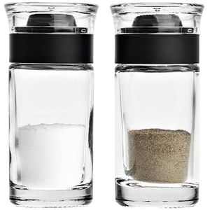 Leonardo Salz-und-Pfefferstreuer Cucina 037715, Glas / Kunststoff, Set, 2-teilig