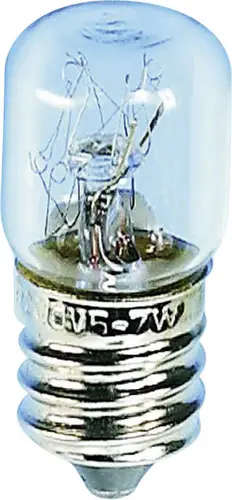 Barthelme 00112404 Kleinröhrenlampe 24V 4W E14 Klar