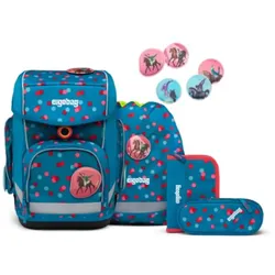 ergobag CUBO Schulrucksack-Set VoltiBär, 5-teilig