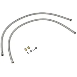 Grünbeck Schlauch-Set 707840 DN 20, Überwurfmutter 3/4"x3/4", 1,5 m, gerade/gerade