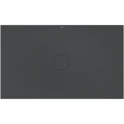 BetteAir Duschfliese mit Minimum-Träger, 1500x900mm, 7362-400T2, Farbe: Raven matt