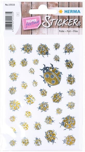 Herma stickers Creative gold silver (1) 10st