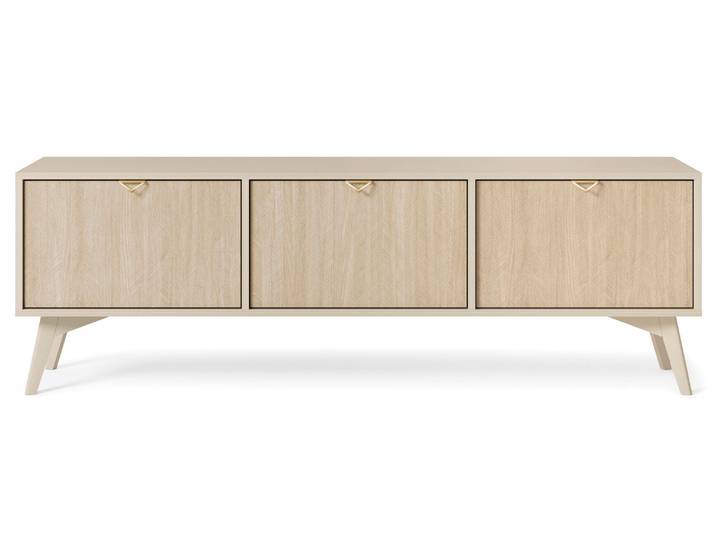 TV-Lowboard – FOREST – Beige / Sonoma Eiche