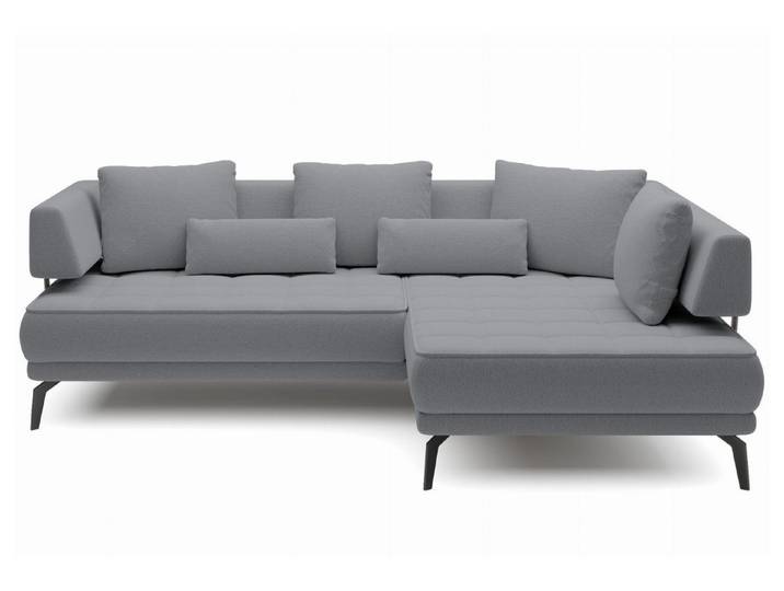 Friderik-EU Ecksofa GIOTTO elektrisch verstellbare Sitztiefe 242 cm Elfenbein