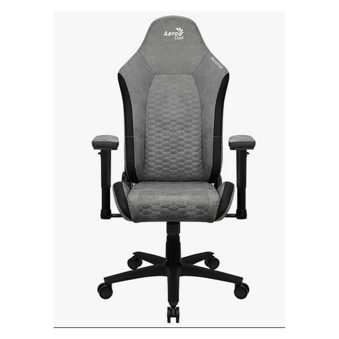 AeroCool Fotel CROWN AeroSuede Stone Grey (AEROCROWN-STONE-GREY)